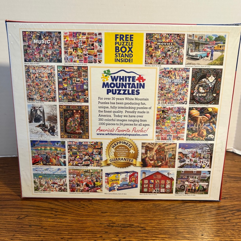 White Mountain Puzzles I Had One Of Those 1000 Piece Vintage Toys Puzzle 1166 - Picture 2 of 6